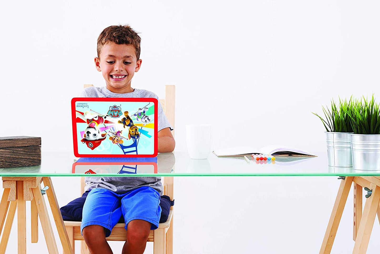 Lexibook Paw Patrol Laptop educativ, engleză/franceză