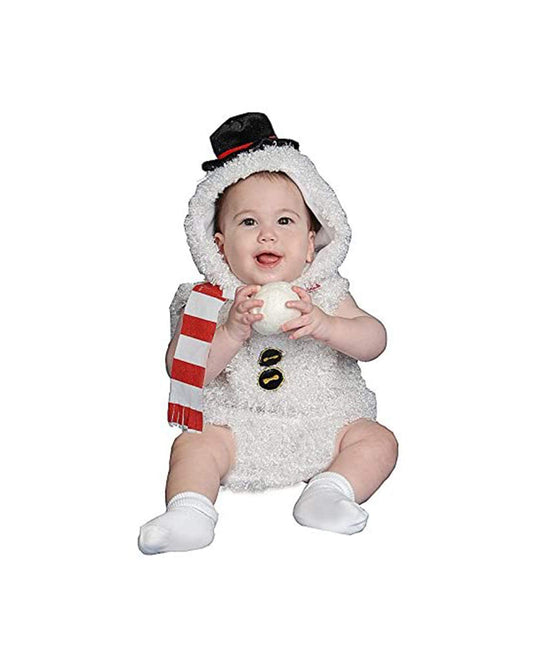 Costum de Iarnă pentru Bebeluși Dress Up America 361-0-6 - 0-6 luni, Alb (Greutate: 3,5-7 kg, Înălțime: 43-61 cm)