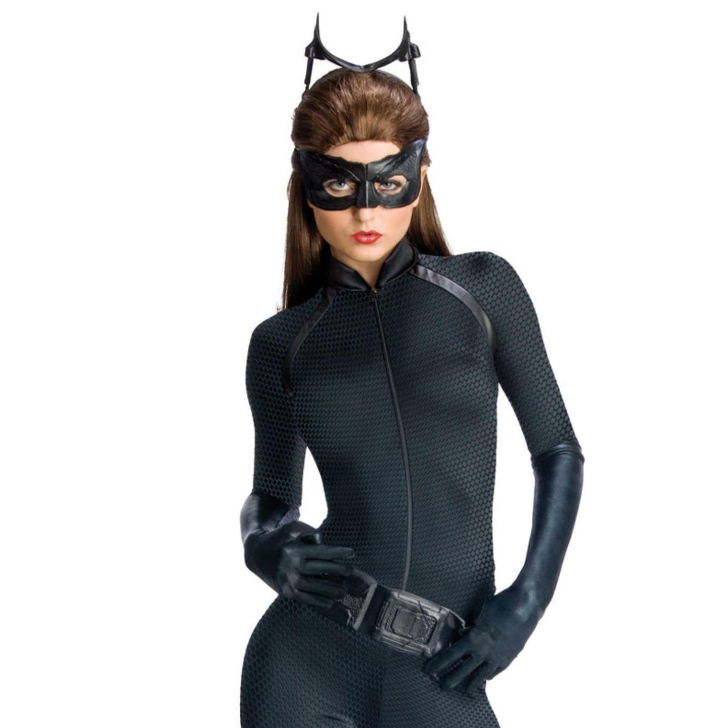 Costum Catwoman pentru adulți Rubie's 3880631, XS - Accesorii și îmbrăcăminte de acțiune pentru Halloween