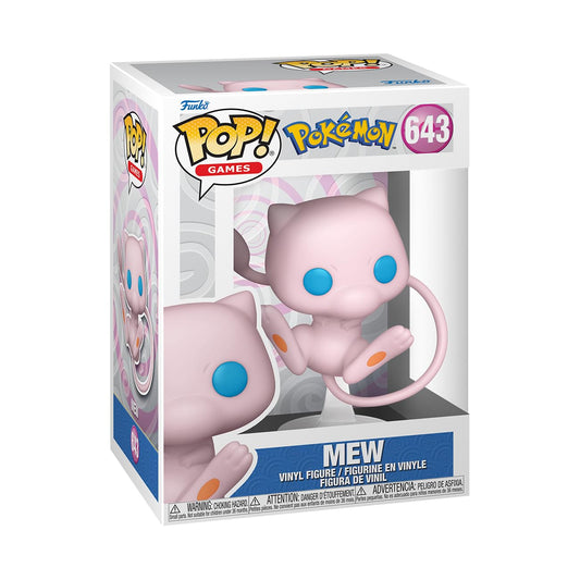 Funko POP! Games Pokémon Mew Figurină vinil, 9,5 cm