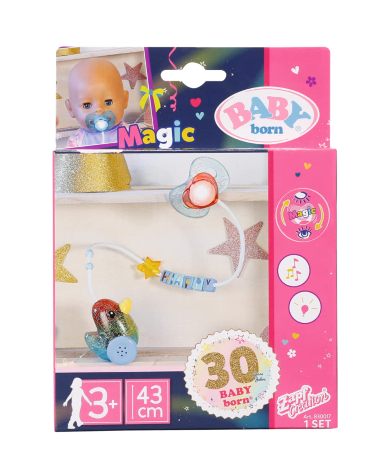 BABY born Suzeta Magica si Lant accesoriu papusa 43 cm