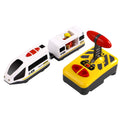 NUOBESTY Tren RC cu telecomanda pentru copii