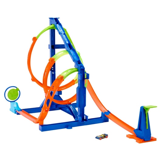 Hot Wheels HMX41 Pista Looping-Twister, 6+ ani