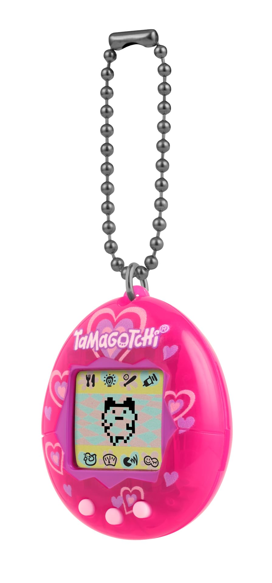Bandai - Tamagotchi Original - Multă Dragoste - Animal virtual electronic cu ecran color, jocuri - Animal de companie interactiv - Jucărie pentru copii de la 8 ani - 42975