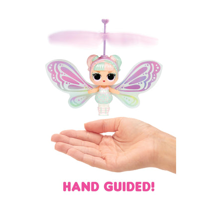 L.O.L. Surprise! Magic Flyers - Sweetie Fly - Păpușa zburătoare cu control manual – colecționabilă cu unboxing în sticlă tactilă - ideală pentru fetițe de 6 ani