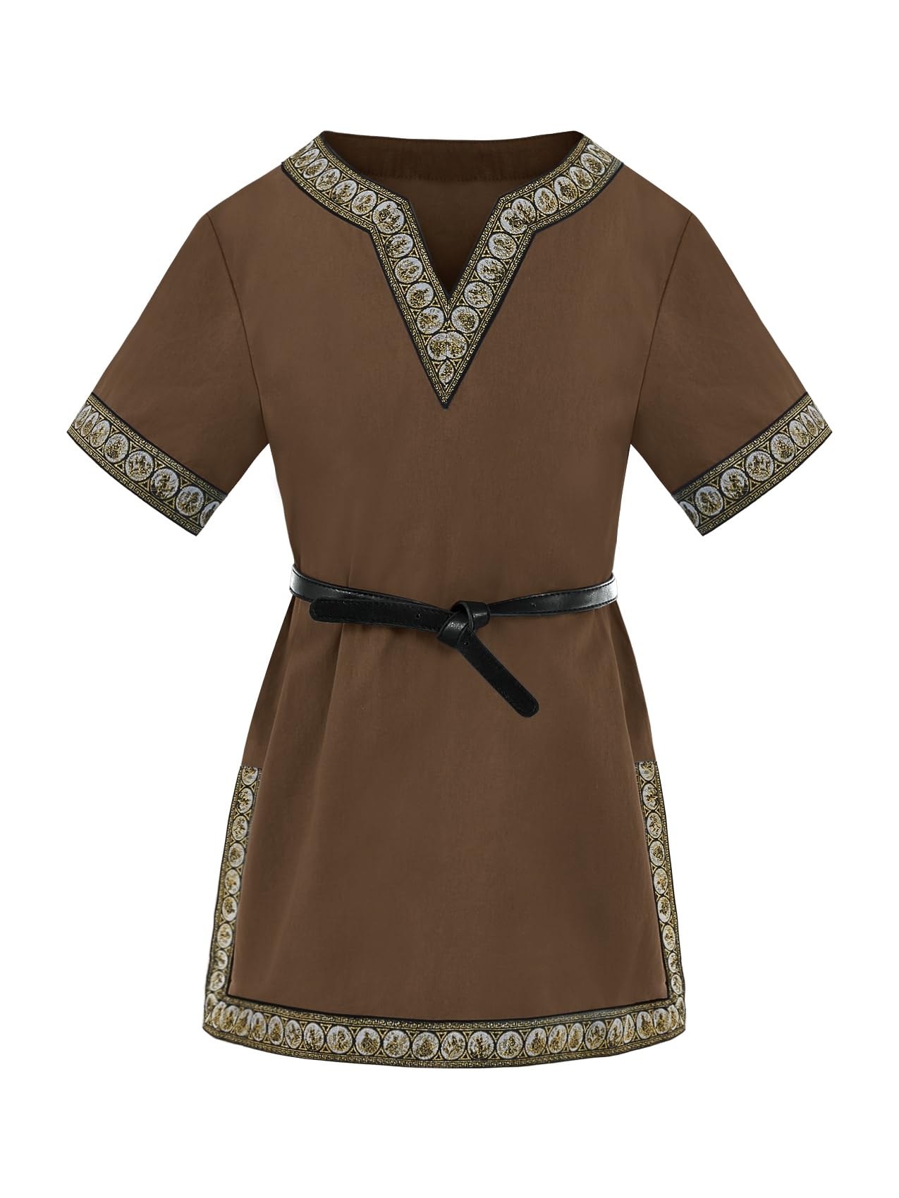 Haloumoning Tunică medievală cosplay viking