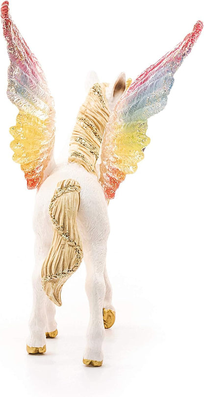Schleich Bayala 70577 Manz Unicorn Curcubeu cu aripi, 5+ ani
