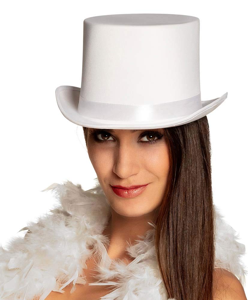 Boland - Pălărie Gala, cilindru, bandă decorativă, elegantă, fetru, anii '20, Gatsby, carnaval, Halloween, petrecere tematică, costum, teatru