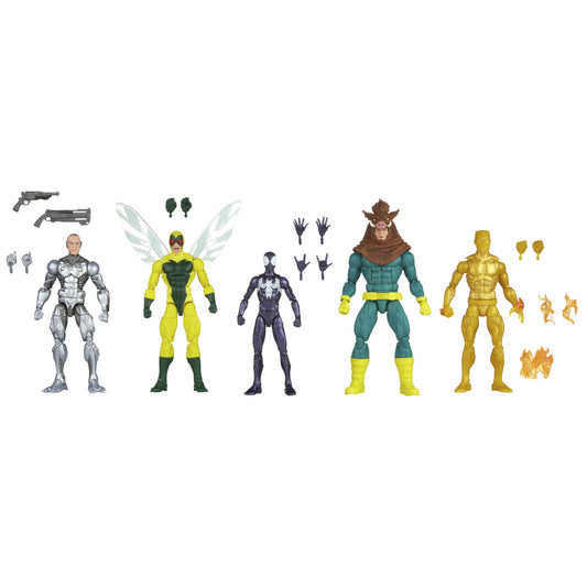 Spider-Man Marvel Legends Set 5 Figurine 15 cm, 4+ ani