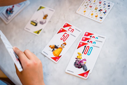 Dujardin Mille Bornes Mario Kart Joc de societate Câștigă primul 1000 km de la 7 ani