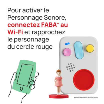 FABA FABA Klangfigur Set de povești audio Martine 3-5 ani (franceză)