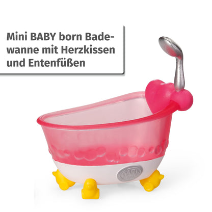 BABY Born Minis Set Joacă Cadă cu Păpușa Amy, 3+ ani