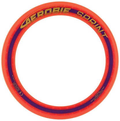 Aerobie Sprint - inel zburător de 25,4 cm diametru, portocaliu Frisbee