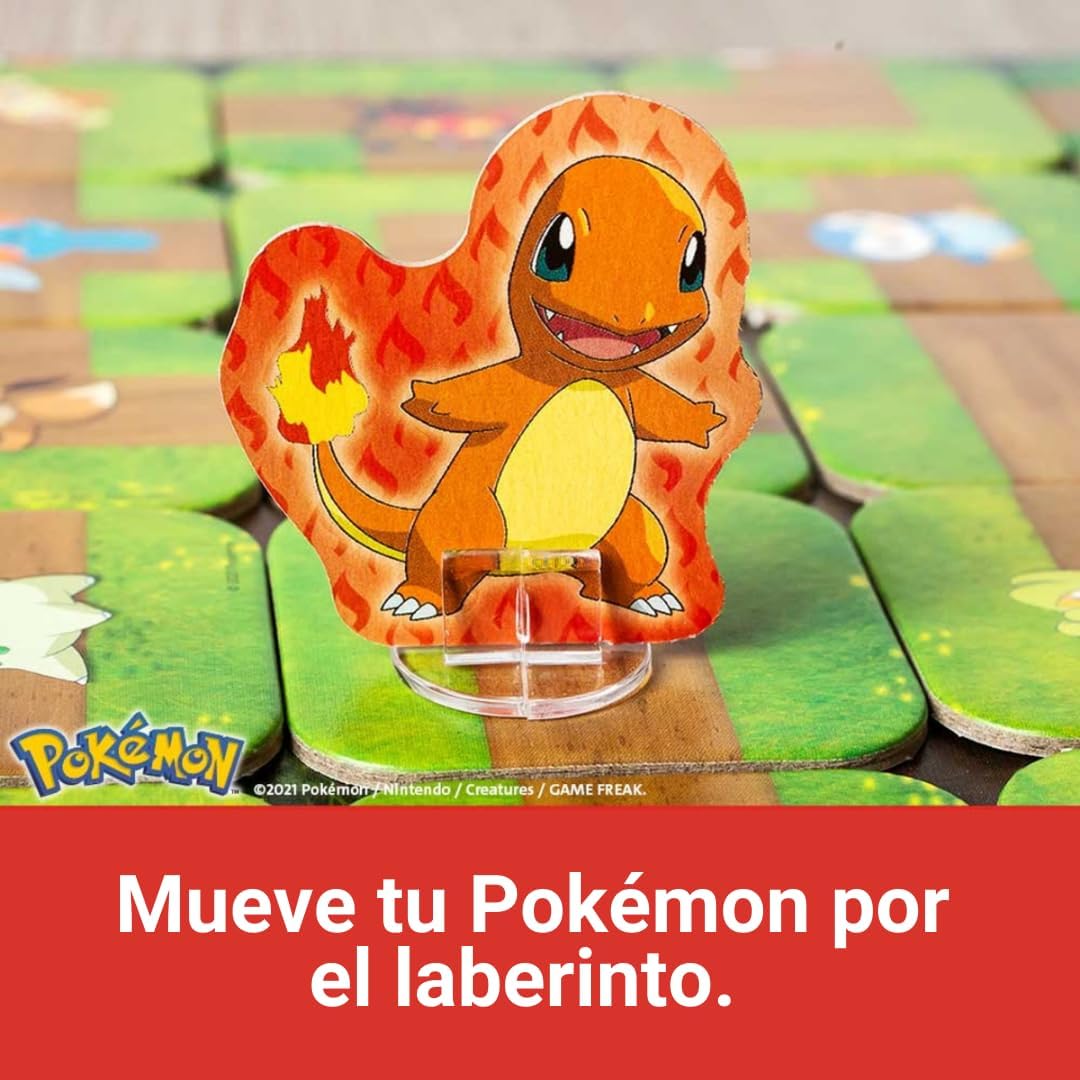 Ravensburger – Labirintul Pokémon, Jocuri de Masă Labirint, Jocuri pentru copii +7 ani, Jocuri Pokémon, De la 2 la 4 Jucători, Versiune în Română