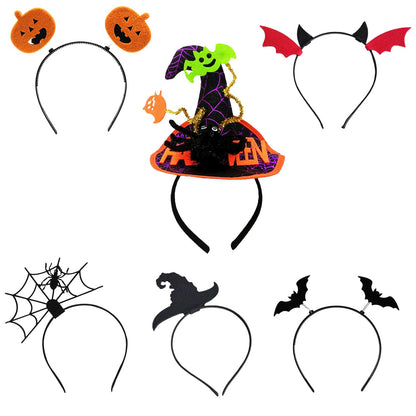 TanyoKing Set 6 Accesorii Păr Halloween, diademe