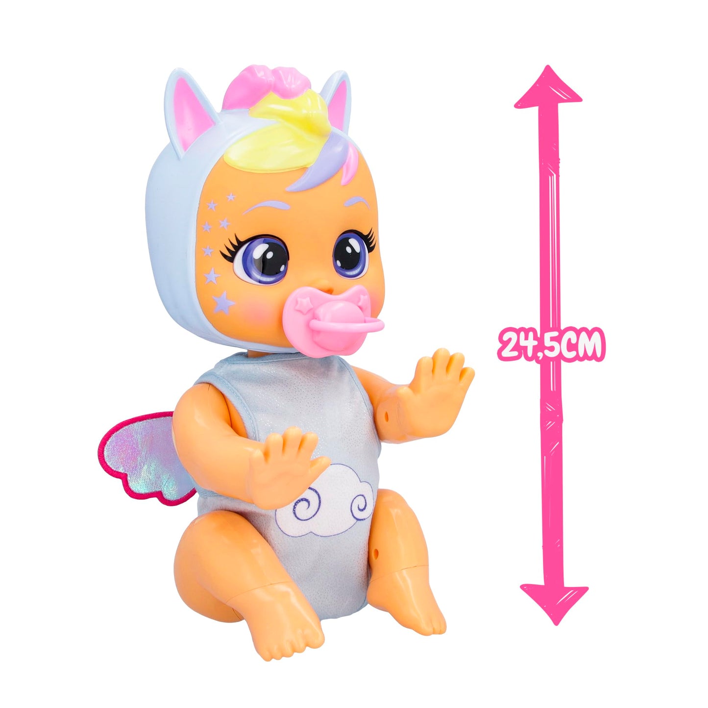 Cry Babies 911345 Papusa Jenna Crawling Magic Tears