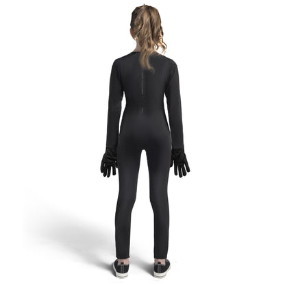 Costum de schelet pentru copii Spooktacular Creations, unisex, cu efect de strălucire în întuneric, ideal pentru Halloween, jocuri de rol și petreceri cosplay.