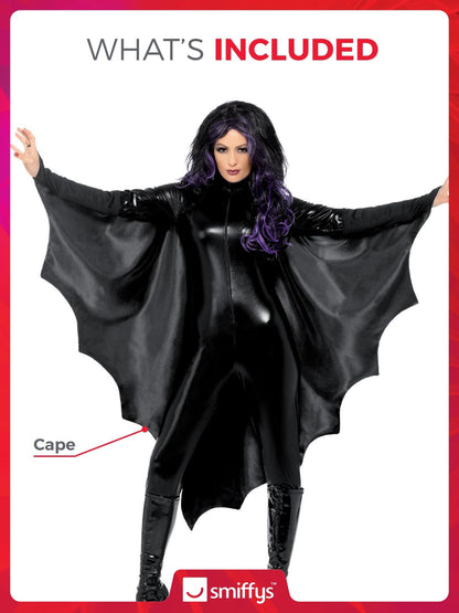 Smiffys Pelerin vampir unisex adulți, Halloween