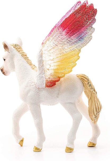 Schleich Bayala 70577 Manz Unicorn Curcubeu cu aripi, 5+ ani