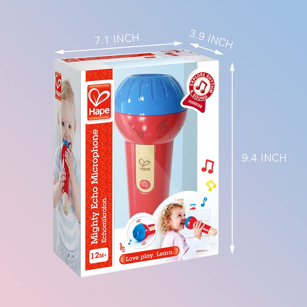 Hape Microfon Echo fara baterii, 1+ ani