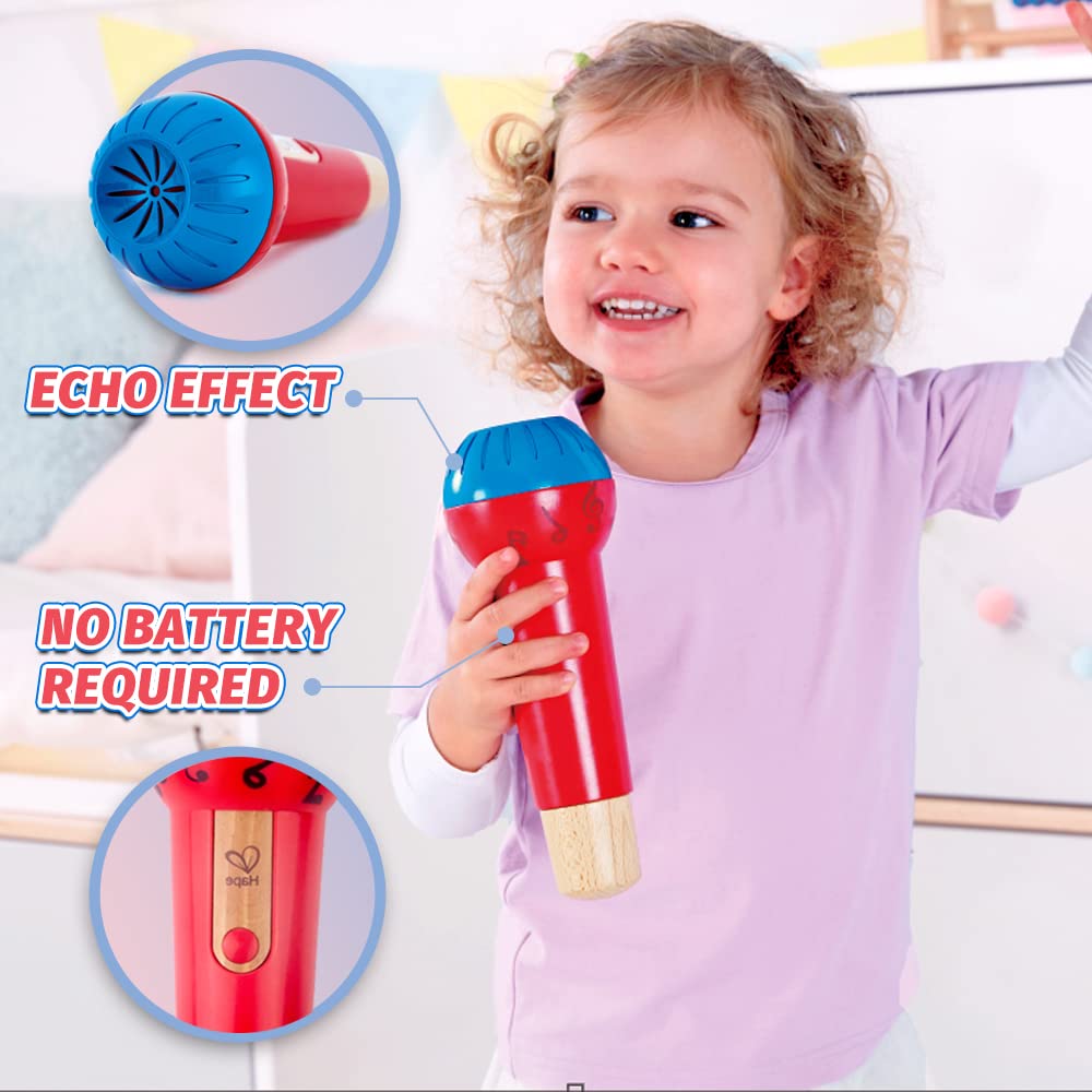 Hape Microfon Echo fara baterii, 1+ ani