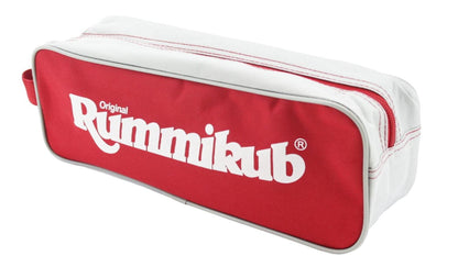 Jumbo Spiele Rummikub Original - Joc clasic de remi cu geantă practică pentru călătorii. Joc de societate pentru adulți și copii de la 7 ani - 2 până la 4 jucători.