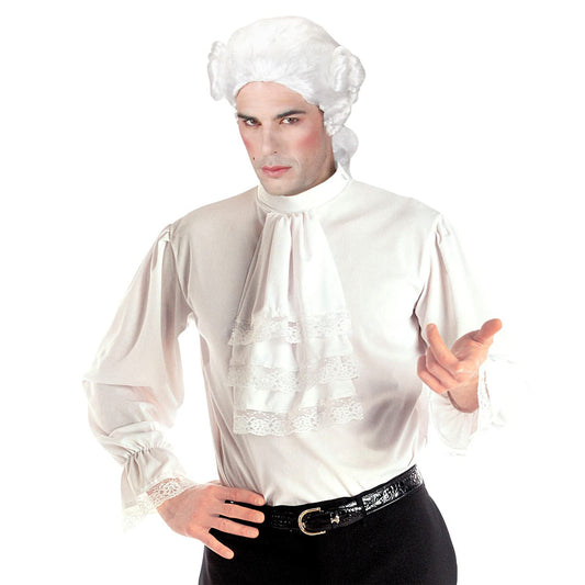 Costum Vampir WIDMANN MILANO - Hemd cu Jabot pentru Petreceri, Carnaval, Mottoparty