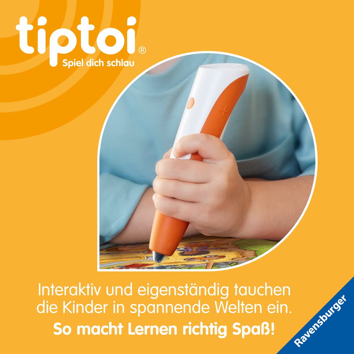 Ravensburger tiptoi 00110 Stilou interactiv, 2+ ani