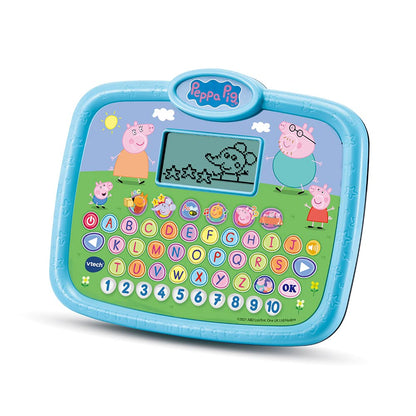 VTech - Peppa Pig - Super Tableta de Învățare, Tabletă pentru Copii - 2/5 Ani - Versiune Franceză