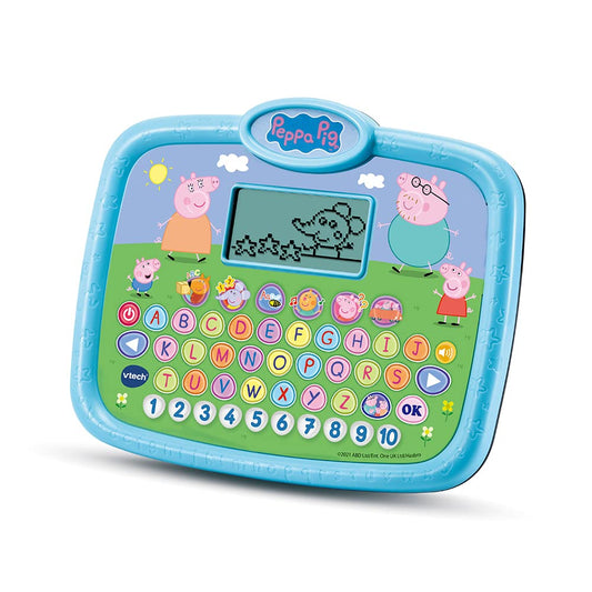 VTech - Peppa Pig - Super Tableta de Învățare, Tabletă pentru Copii - 2/5 Ani - Versiune Franceză