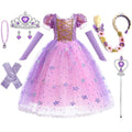 HEYOUTH Costum Printesa Regina Ghetei, 8 piese, 100 cm