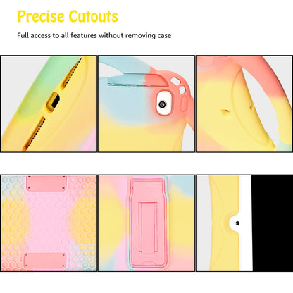Husa pentru iPad Mini pentru copii - Anti-șoc, rezistentă la șocuri, cu suport pentru iPad Mini, Mini 2, Mini 3, Mini 4 și Mini 5 (2019) - Regenbogen