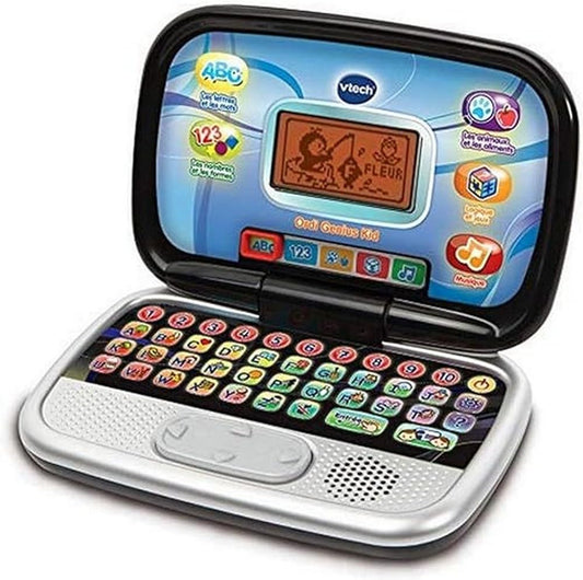 VTech 196305 Ordi Genius Kid, Negru