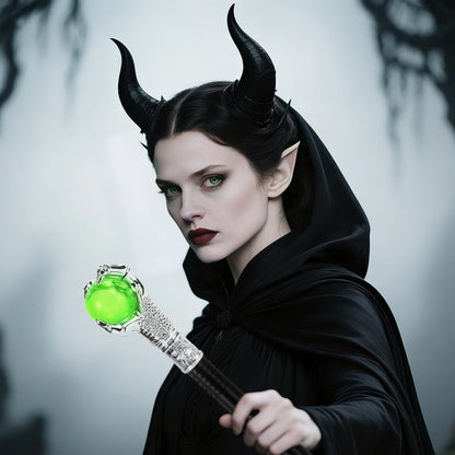 KYOEOE Băț Magic Halloween Maleficent, 4 piese, 108 cm