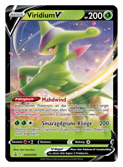Pokémon TCG Colecție Viridium-V, 4 pachete booster