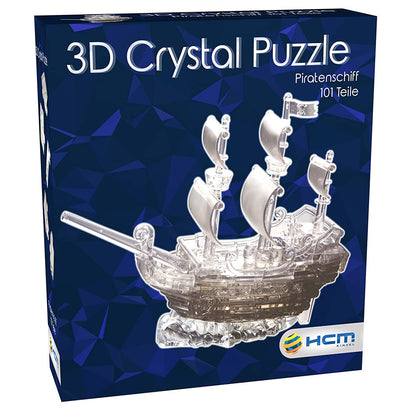 HCM Kinzel Puzzle 3D Cristal Vapor Pirat, 101 piese
