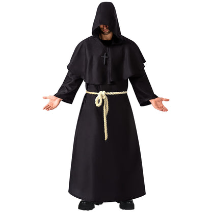 Spooktacular Creations Roba medievala cu gluga, adult