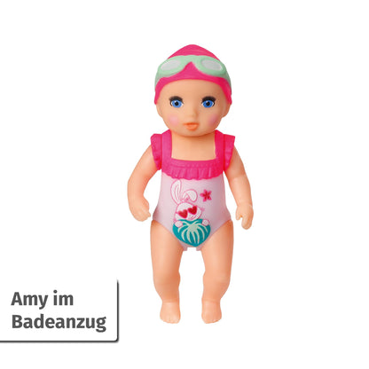 BABY Born Minis Set Joacă Cadă cu Păpușa Amy, 3+ ani