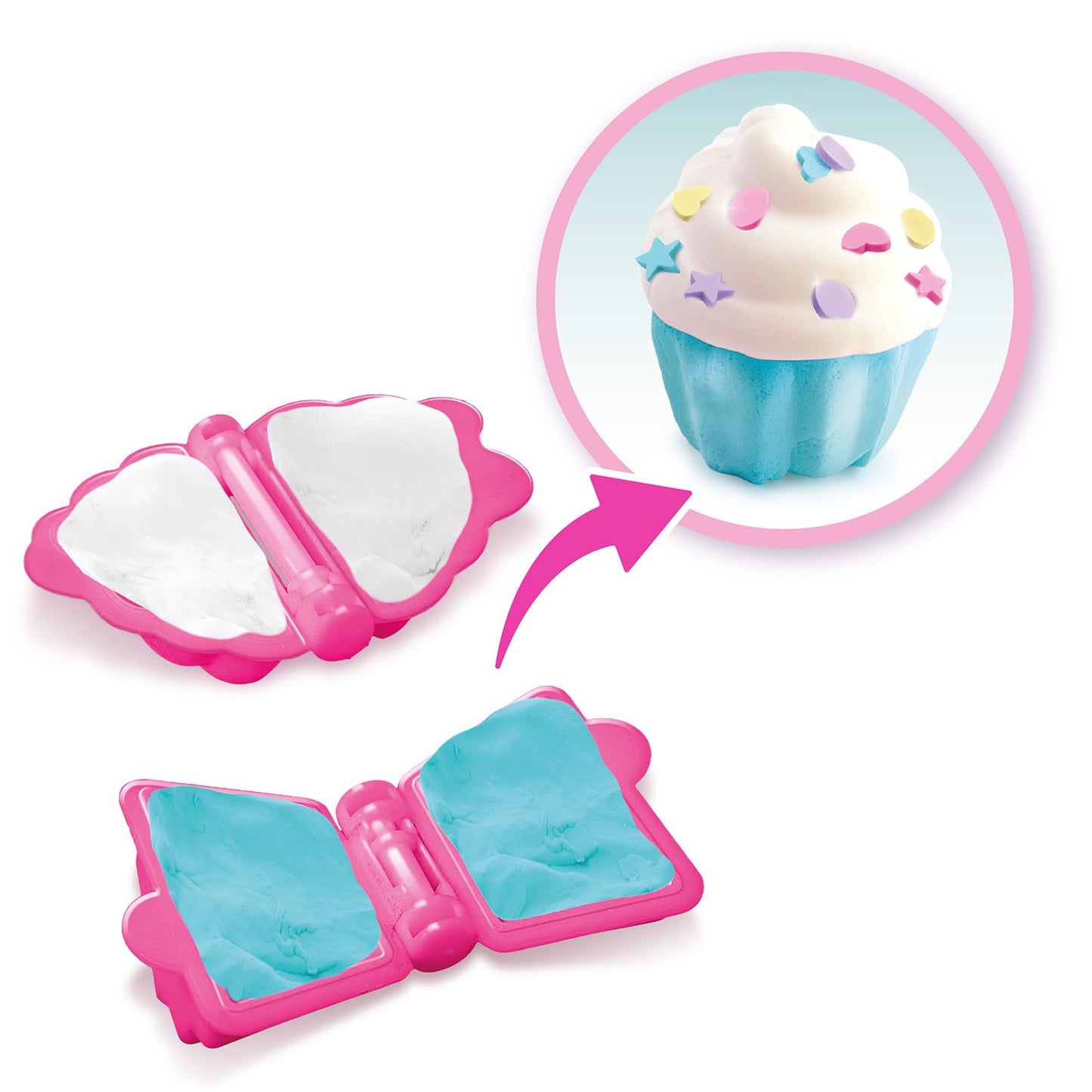 Canal Toys GAB 015 Set de joacă cu figurine Cutie pisică de ziua de naștere P'tichou 3+ ani (verde)