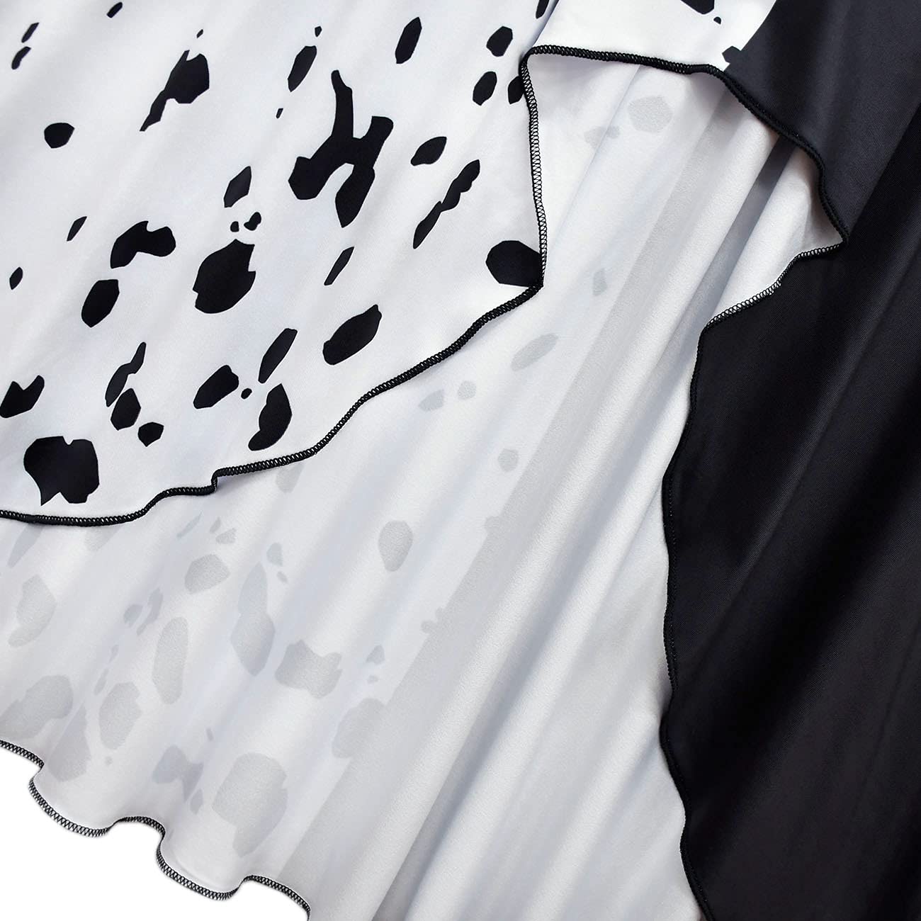 Lito Angels Rochie Cruella Deville cu Perucă, 150 cm
