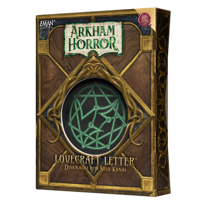 Z-Man Games Arkham Horror Lovecraft Letter Joc de cărți 2-6 jucători de la 14 ani (spaniolă)