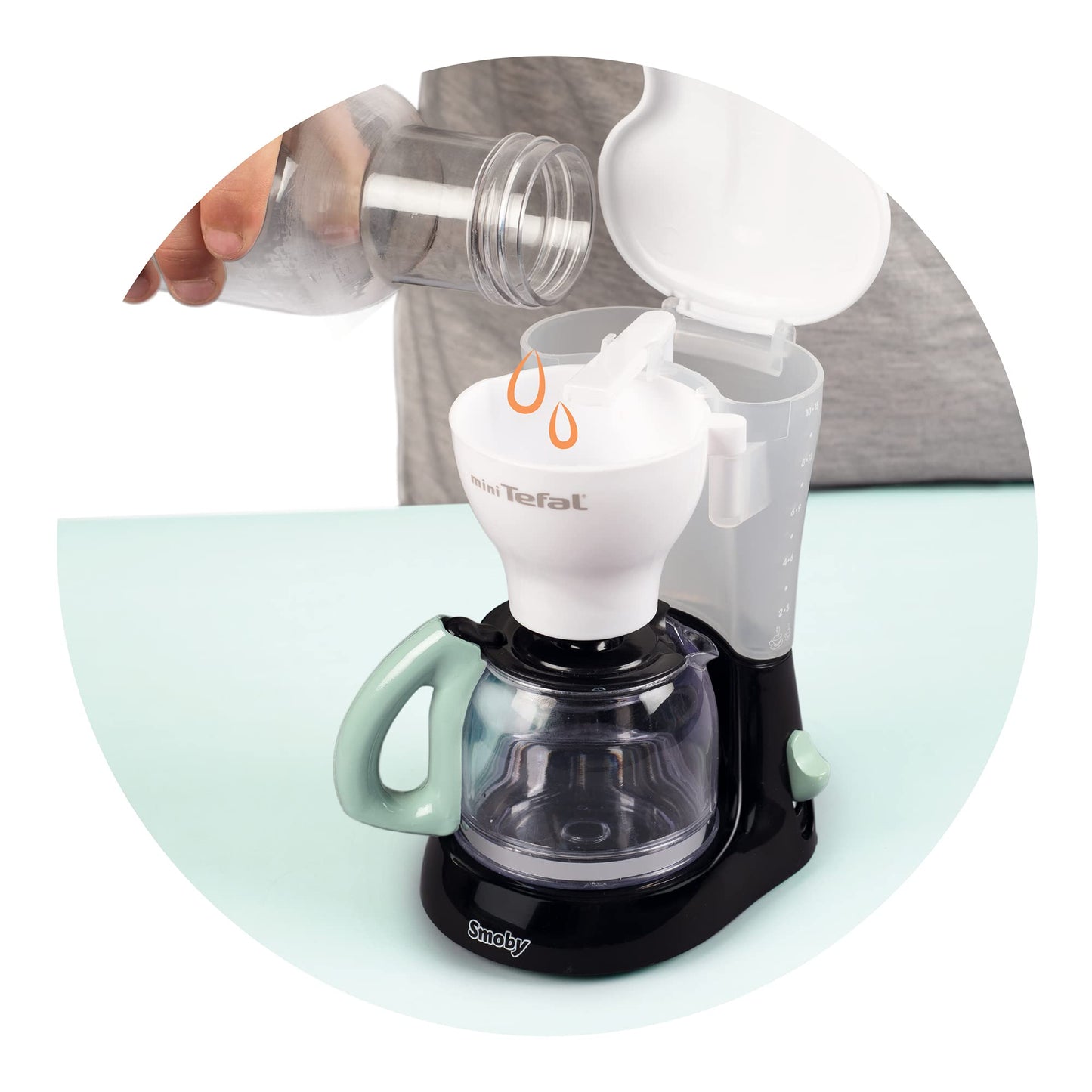 Smoby Cafetiera Tefal Café City, 3+ ani