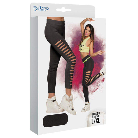 Boland Leggings Gaps Pantaloni cu decupaje și material elastic pentru costum anii '80
