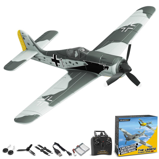 Volantexrc Avion RC Fw190 cu Telecomanda, Xpilot