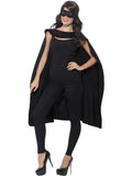 Smiffys 41581 Pelerină și mască de ochi Set accesorii costum supererou pentru adulți Halloween