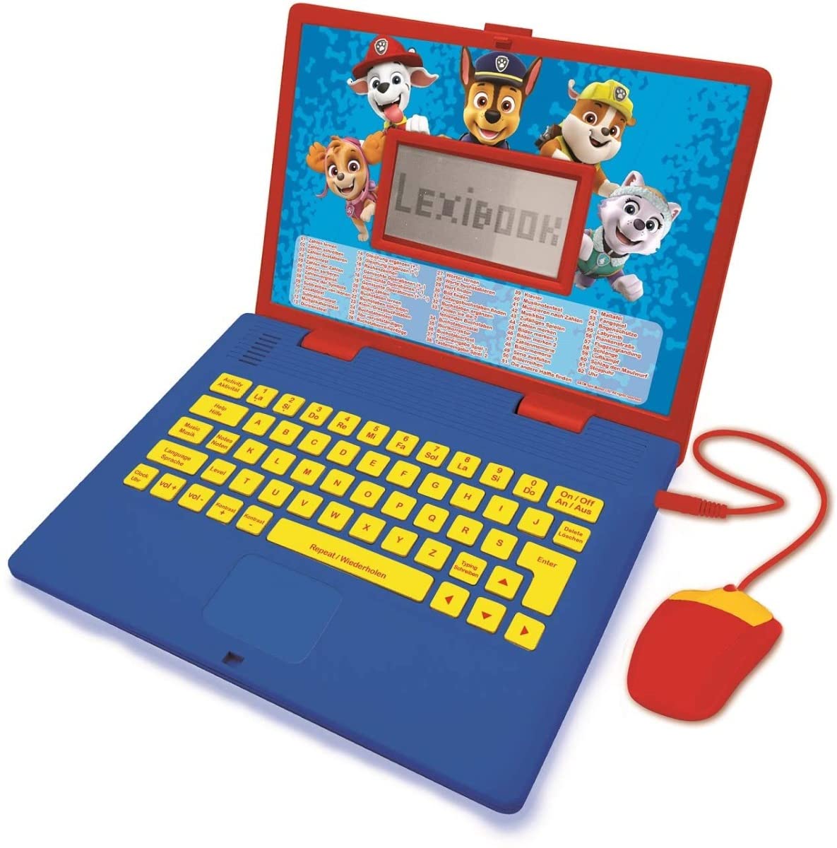 Lexibook Paw Patrol Laptop educativ, engleză/franceză