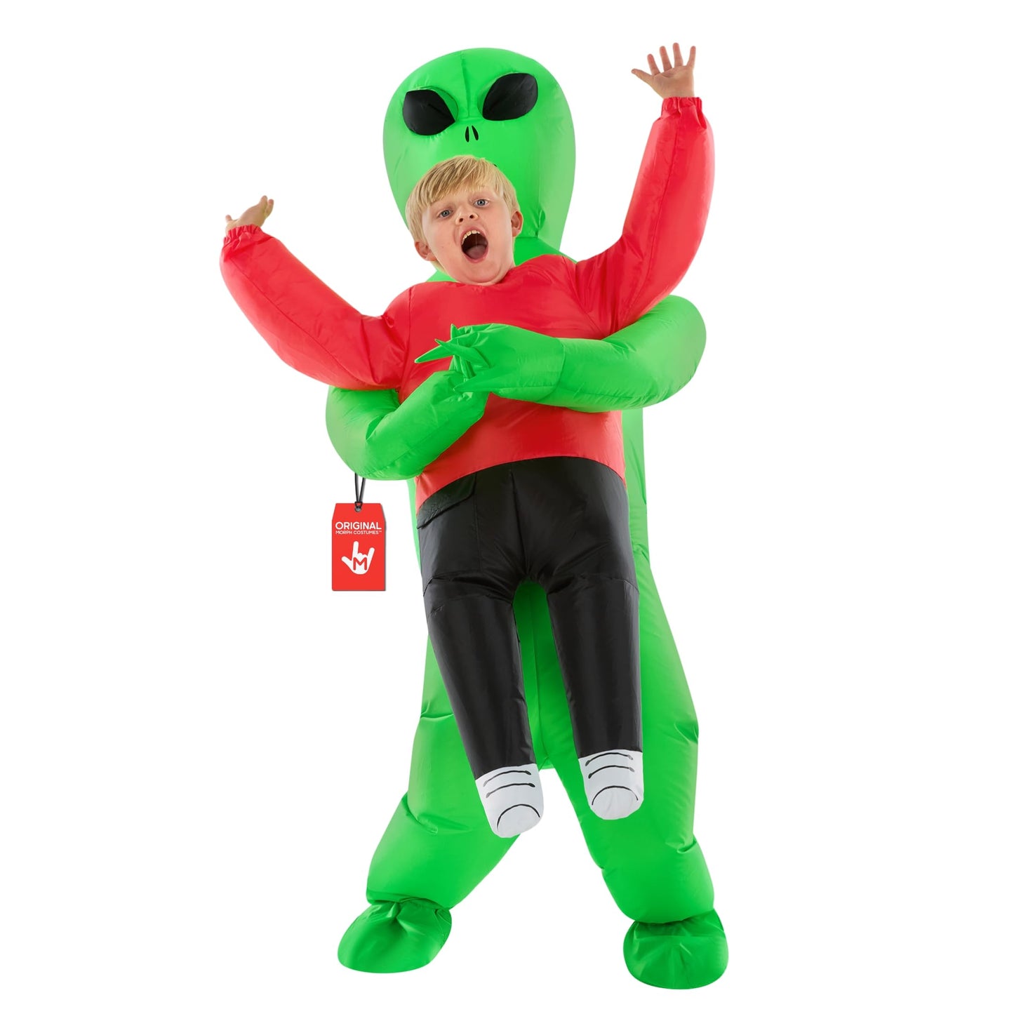 Costum Alien Morph pentru Copii, Costum Inflatable pentru Copii, Costum Halloween pentru Copii, Costum Halloween pentru Băieți și Fete, Costume de Carnaval pentru Copii, Fasching