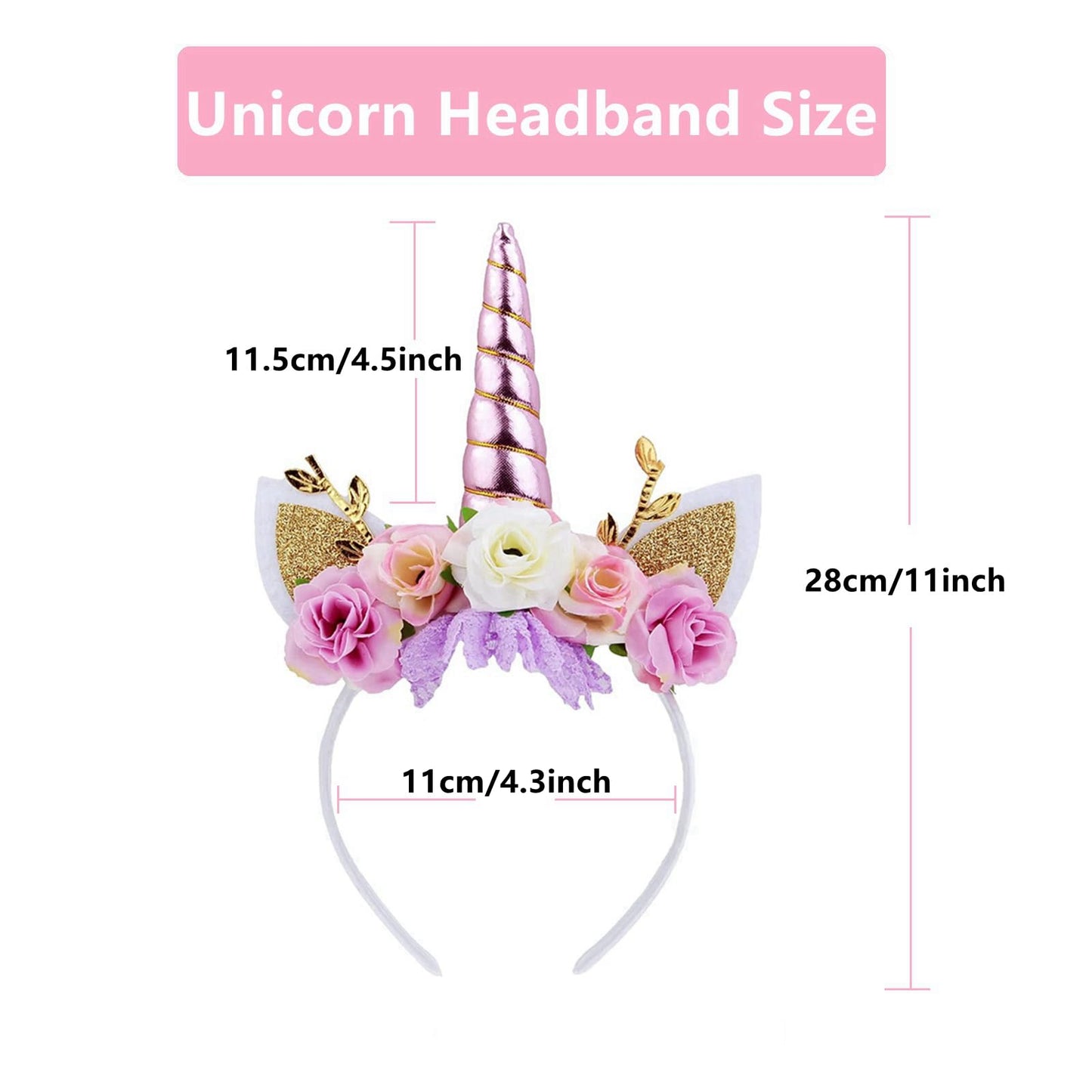 Nishine Bentita unicorn cu urechi, cosplay petrecere