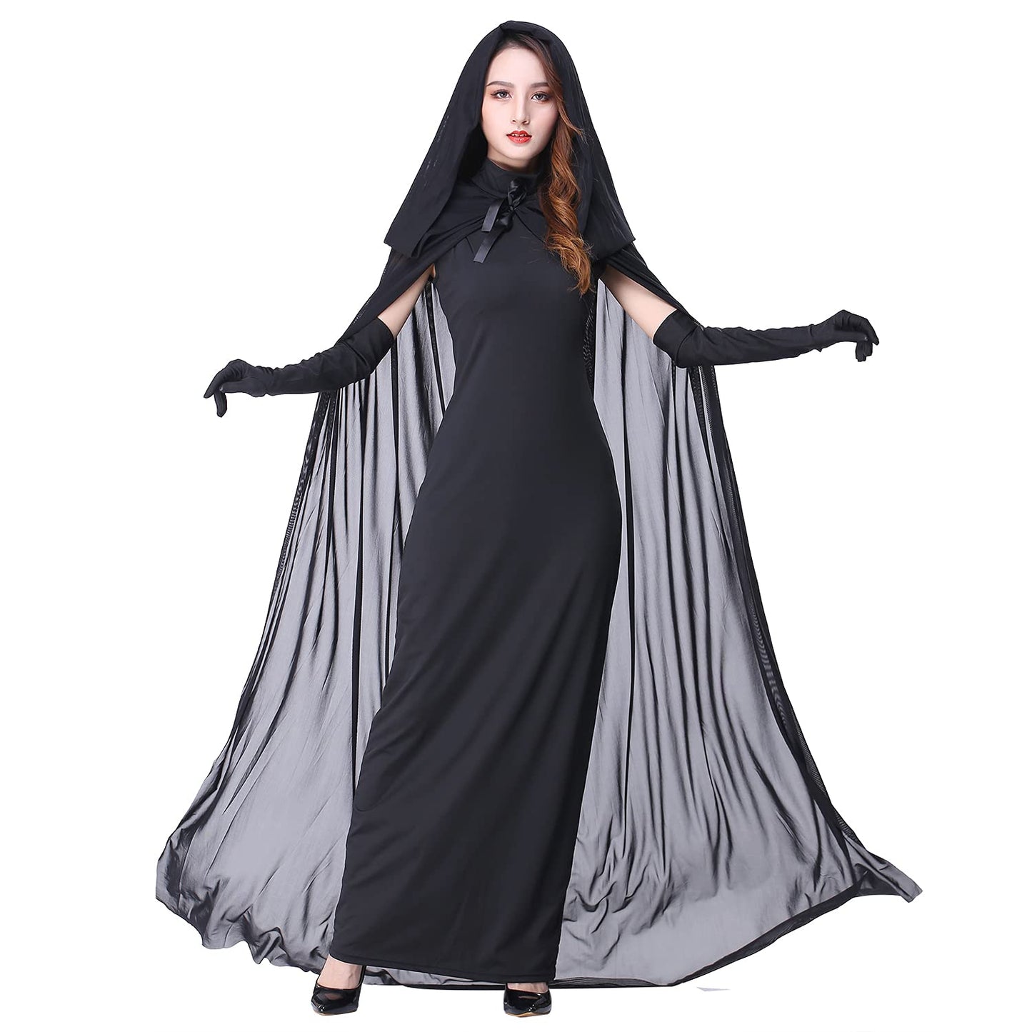 Myir Jun Costum Halloween fantomă mireasă, adulți