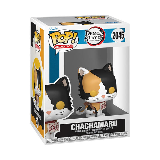 Funko Pop! Animation Demon Slayer Figurină Vinyl Colectabilă Chachamaru 9,5 cm pentru Colecționari și Cadou